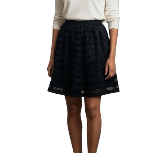 J. Crew Factory Dresses & Skirts - J. Crew Factory Black A-line Above the Knee Skirt